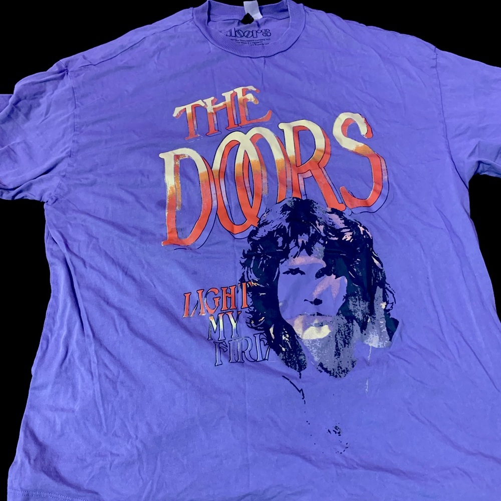 The doors oversized tee